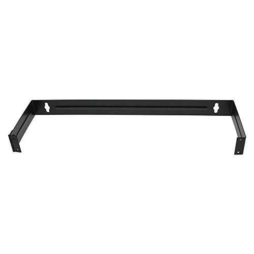 FireFold 1U Wall Mount Hinged Patch Panel Bracket  Used for Installing 19 Inch Rack Mount Devices and Patch Panels  Constructed of 16AWG Steel