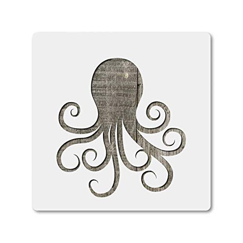 Octopus Stencil Pack Large 10 Inch and 5 Inch Plastic Mylar Stencil for Painting Walls Crafts Signs ID 2255118