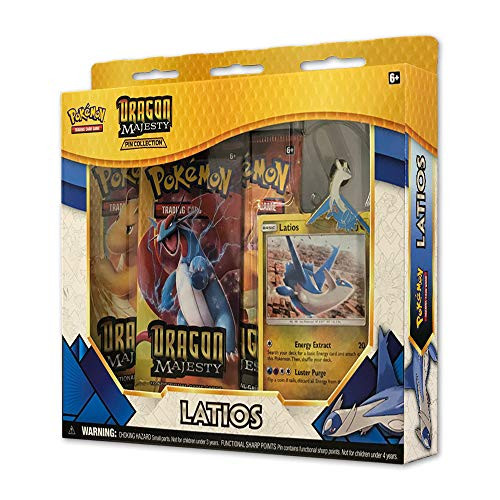 Pokemon TCG: Dragon Majesty Pin Collection Box - Latios