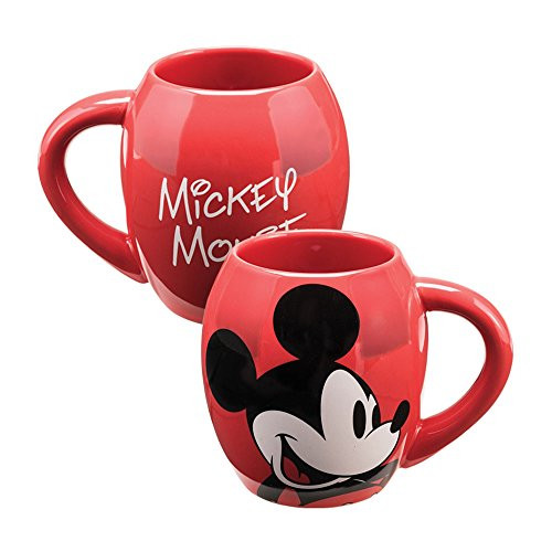Vandor Mickey Mouse 18 OZ Ceramic Oval Mug