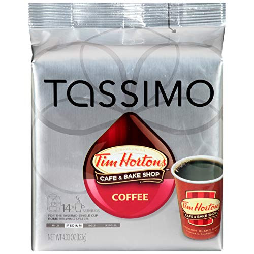 Tassimo Tim Hortons Coffee T Discs for Tassimo Brewing System, 14 count