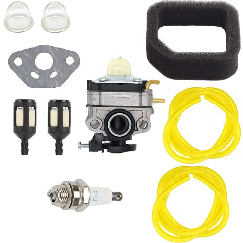 SAKITAM Carburetor carb for 753-06220A Cub Cadet SS418 Gas String Trimmers with Gaskets Fuel Filter Air Filter Kit