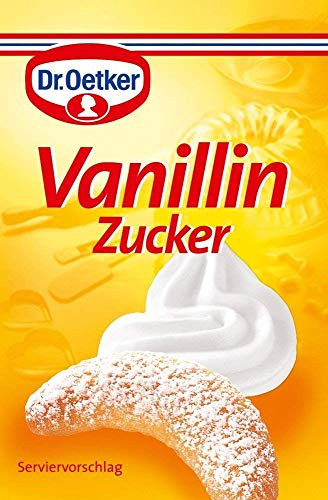 Dr. Oetker Vanillin Zucker 10 pc x 8g Vanilla Sugar From Germany