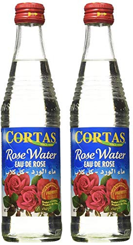 Cortas Premium Rose Water 10 oz - Pack 2
