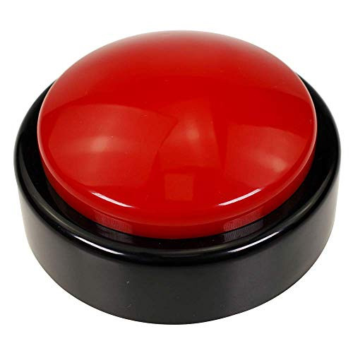 Loud Alarm ClockLarge Talking Button Clock Talking Alarm Clock Telling Time and Day of The Week Alarm for Visually Impaired Elderly or Blind -Red- Loud Alarm ClockLarge Talking Button Clock Talking Alarm Clock Telling Time and Day of The Week Alarm for Visually Impaired Elderly or Blind -Red-