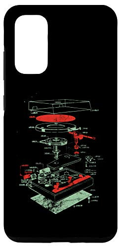 Galaxy S20 Dj Turntable Record Player Analog Synth Synthesizer Vinyl Case