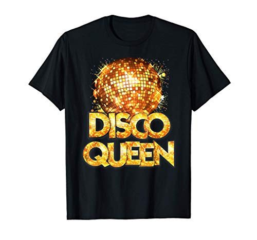 Disco Queen - 70's Themed Vintage Disco Fever Costume Women T-Shirt