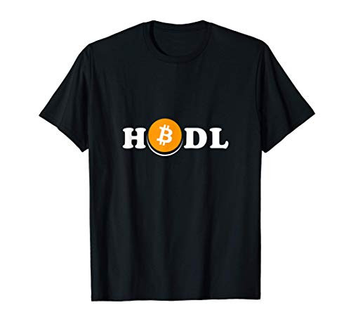 HODL - Bitcoin Cryptocurrency Blockchain Crypto Coin Holder T-Shirt