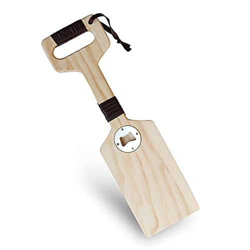 Digabona Pine Wood Scraper BBQ Grill Brush Wood Cleaner Wood Brush Bristle Free Safe Grill Cleaning Brush with Bottle Opener Digabona Pine Wood Scraper BBQ Grill Brush Wood Cleaner Wood Brush Bristle Free Safe Grill Cleaning Brush with Bottle Opener