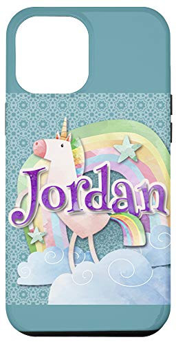 iPhone 12 Pro Max Unicorn Gift for Girl Named Jordan Case