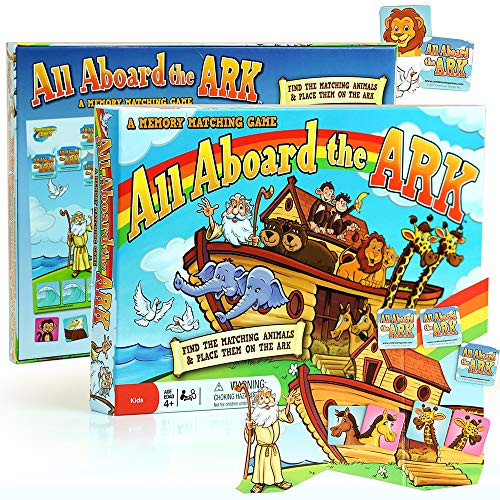 Continuum Games All Aboard the Ark Board Game - Kids Age 4 and Up