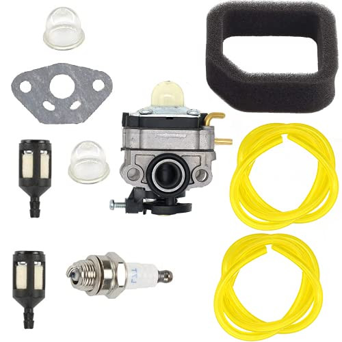 SAKITAM Carburetor carb for TR2350S String Brush Trimmer Part Number 521600901 with Gaskets Fuel Filter Air Filter Kit