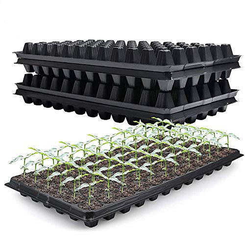 10-Pack Seed Starter Kit?72 Cell Seedling Trays Gardening Germination Plastic Plant Growing Trays Nursery Pots Mini Propagator Plant Grow Kit Plug Tray Starting Trays for Seedling Germination 10-Pack Seed Starter Kit?72 Cell Seedling Trays Gardening Germination Plastic Plant Growing Trays Nursery Pots Mini Propagator Plant Grow Kit Plug Tray Starting Trays for Seedling Germination