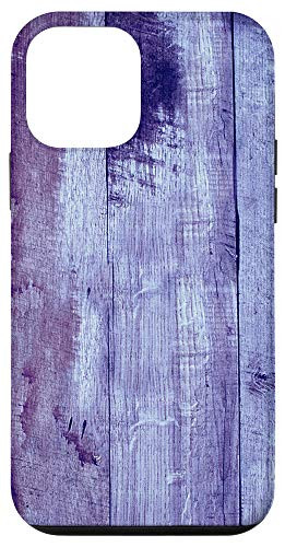 iPhone 12 mini PRETTY RUSTIC WOOD PHONE CASE SHABBY CHIC PHONE CASE PURPLE Case