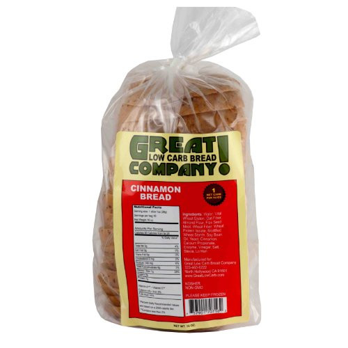 Great Low Carb Bread Co. - Cinnamon - 1 Loaf