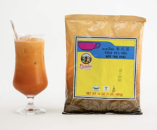 Thai Tea Mix -Pantai- 16 oz -1lb.- Thai Iced Tea Traditional Restaurant Style.