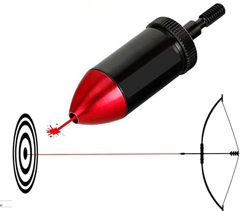 Hygoo Arrow Bore Sight Red Dot Laser Boresighter Archery Crossbow Compound Bow Sight Tool Boresighter Sighting Tool boresight