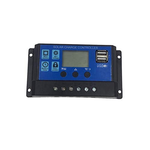 MY HOPE 20A Dual USB Solar Panel Battery Regulator Charge Controller Automatic 12V 24V