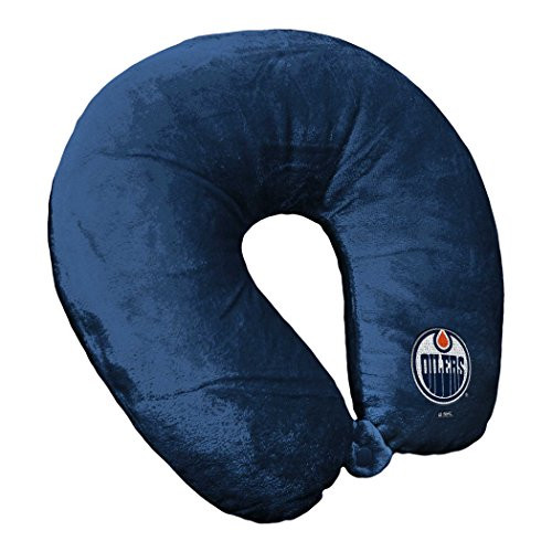 NHL Edmonton Oilers Applique Neck Pillow 12" x 13" x 4"