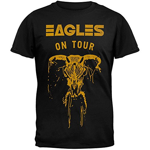 FEA Men's Eagles on Tour Skull T-Shirt Black Large
