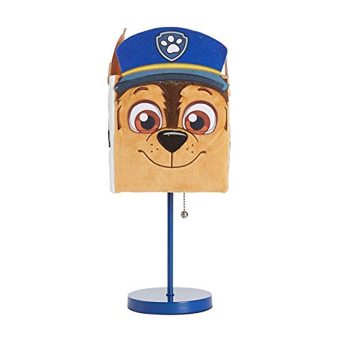 Idea Nuova NN350577 Paw Patrol Plush Shade Table Lamp Blue