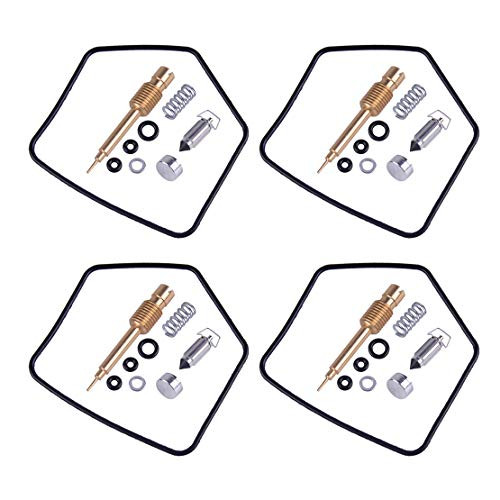 Eastar 4pcs 1980-85 Carburetor Carb Repair Kit Cab-K5 fit for Kawasaki KZ750 KZ 750 LTD ZN700