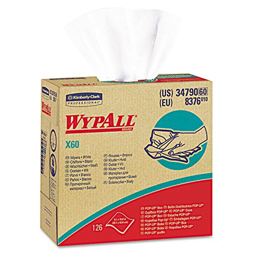WypAll 34790BX X60 Wipers HYDROKNIT 9 1-8 x 16 4-5 126-Box