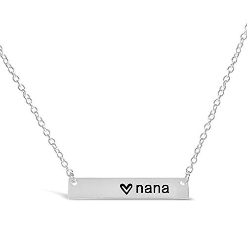 Rosa Vila Nana Necklace Nana Gifts Gifts for Nana Nana Gifts for Mothers Day Nana Gift Necklaces for Women Grandma Gifts Pendant Gifts for Grandma Grandma Necklace for Women