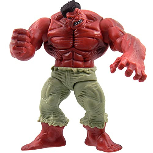 Incredible Hulk Action Figure Garage Kit Marvel Avengers Action Figure PVC Figure Model Red Incredible Hulk Action Figure Garage Kit Marvel Avengers Action Figure PVC Figure Model Red
