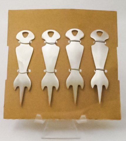 The Pampered Chef Stainless Steel Serving Picks Set of 4 -#2905-