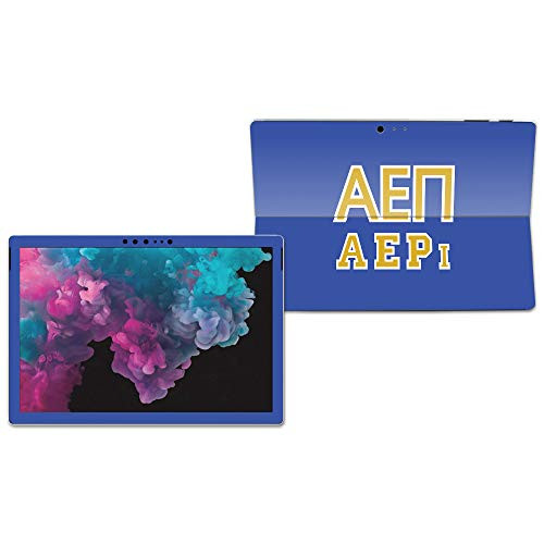 MightySkins Compatible with Microsoft Surface Pro 6 - Tau Kappa Epsilon Frat House - Protective Durable and Unique Vinyl Decal Wrap-Decal - Device Not Included - This Is A Skin- Made In The USA