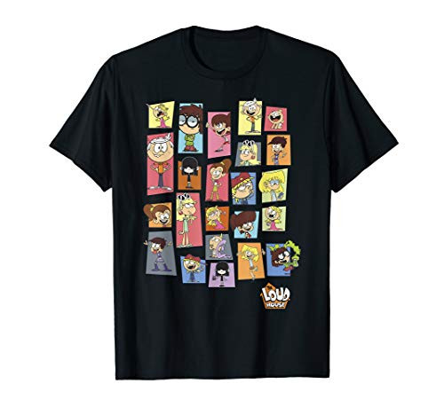 The Loud House Colorful Panels Logo T-Shirt