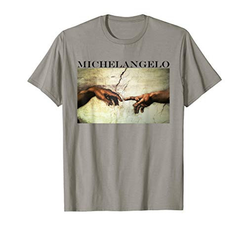 Michelangelo Art Shirt - Creation of Adam T-Shirt