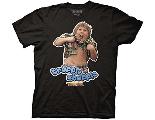 Ripple Junction Goonies Truffle Shuffle Adult T-Shirt Large Black