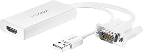 Insignia VGA to HDMI Adapter - Model- NS-PCAVH Insignia VGA to HDMI Adapter - Model- NS-PCAVH