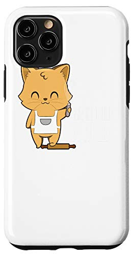 iPhone 11 Pro Cat My Kitchen My Rules Baking Cooking Bake Case