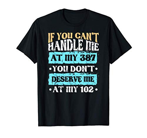 If You Cant Handle Me At 387 Diabetes T-Shirt