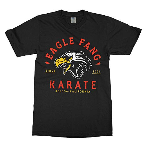 Eagle Fang Karate Cobra Kai Shirt -Black Large-