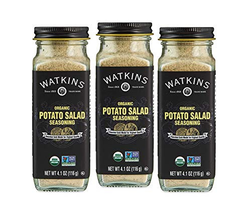 Watkins Gourmet Organic Spice Jar Potato Salad Seasoning 4.1 oz. Bottle 3-Pack Watkins Gourmet Organic Spice Jar Potato Salad Seasoning 4.1 oz. Bottle 3-Pack