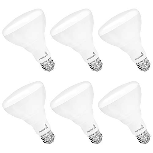 Hyperikon BR30 LED Bulb Dimmable 9W-65W CRI90 plus Wide Flood Light E26 Base UL Daylight White 6 Pack