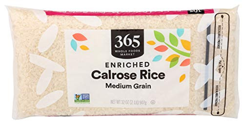 365 by Whole Foods Market Rice Medium Grain Calrose Enriched 32 Ounce