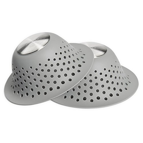 OXO Good Grips Silicone Drain Protector for Pop-Up and Regular Drains -Set of 2-