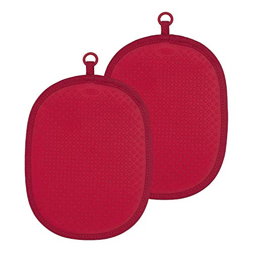 OXO Good Grips Silicone Pot Holder Red -2 Pack-