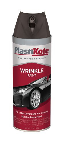 PlastiKote 217 Black Wrinkle Paint - 12 Oz.