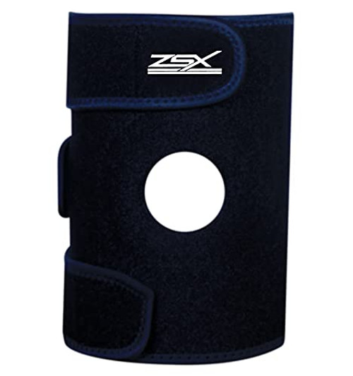 ZSX Compression Knee Brace Support Protector Adjustable Pain Relief Injury Recovery with Arthritis Meniscus Tear ACL MCL Premium Patella Stabilizers Non Slip Comfort Breathable Neoprene -XLARGE-