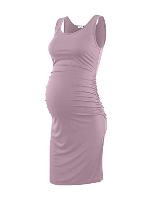 Peauty Maternity Dress for Baby Shower Mauve XL