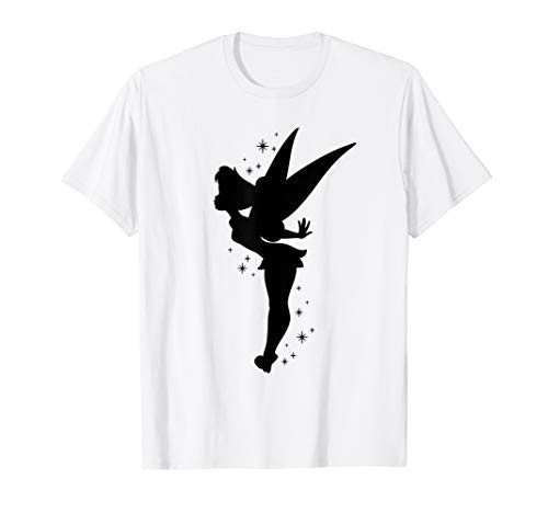 Disney Peter Pan Tinker Bell Pixie Dust Silhouette T-Shirt
