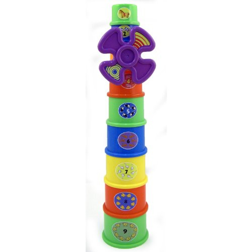 Educational Windmill Stacking Cups Nest & Stack Toy