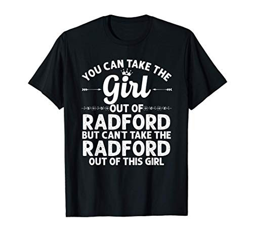 Girl Out Of RADFORD VA VIRGINIA Gift Funny Home Roots USA T-Shirt
