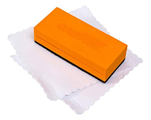 CarPro Ceramic Coating Applicator with 3 Microfiber Towels -3.5" Kit-